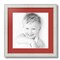 ArtToFrames 16x16" Matted Picture Frame with 12x12" Single Mat Photo Opening Framed in 1.25" White and 2" Mat (FWM-4098-16x16)